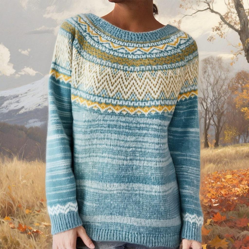 Женский модный свитер, круглый вырез, свободный пуловер, трикотажный свитер с длинными рукавами