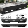 Ветрозащитный экран для гриля Blackstone Griddle 17-36 дюймов, комплект из 4 ветровых экранов из нержавеющей стали, вентилируемый защитный экран для гриля с безмагнитной установкой