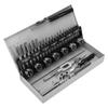 Набор из 32 шт. Набор ручных инструментов для метчиков из легированной стали с высокой твердостью