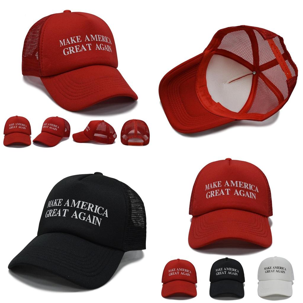 Make Great America Again Net Hats For Vote Trump Presidential Summer Election