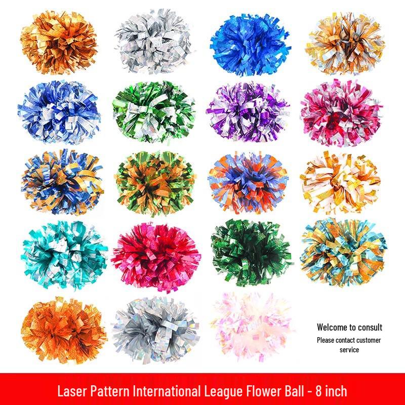 Помпоны и ручные цветы для чирлидинга в стиле All-Star League