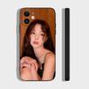 Чехол для телефона корейской знаменитости S-SOOBIN CHAE для IPhone 17 Air 16 15 14 13 Pro Max 11 12 Черный силиконовый чехол