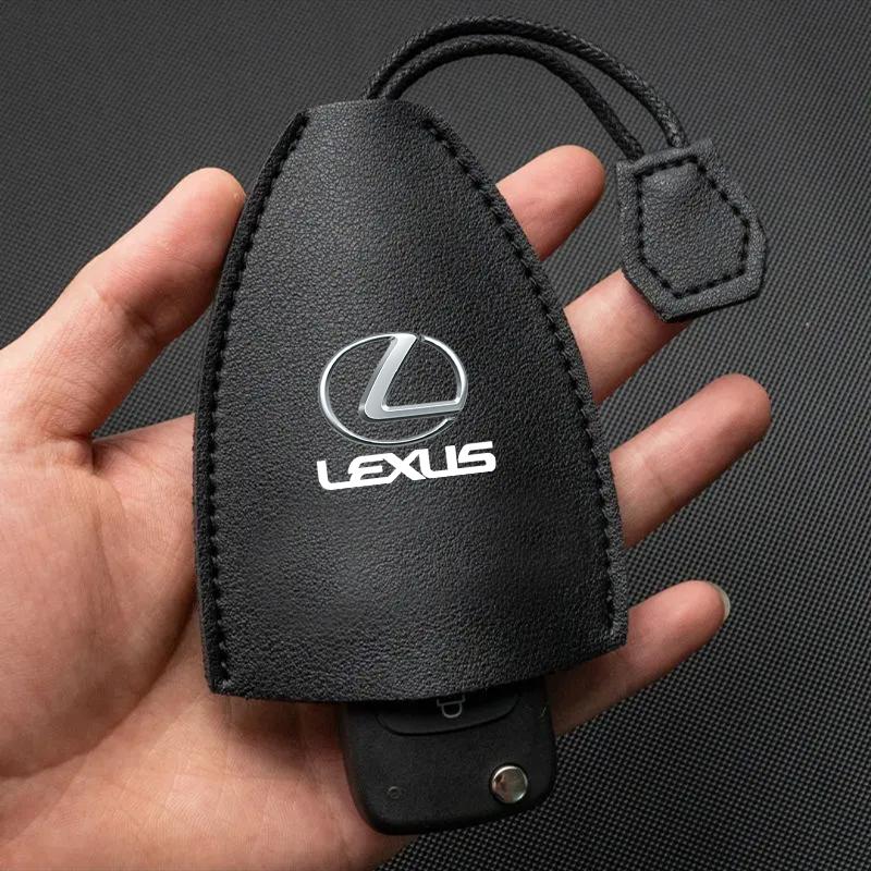 Interior Stickers 1Pcs Car Key Chain Storage Bag Split Car Key Case Key Case For Lexus CT200H GX400 GX460 IS250 IS300C RX270 ES2