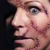 3D Хэллоуин Кровавый Шрам Временная Татуировка Наклейка Косплей Боди-Арт Макияж Наклейка