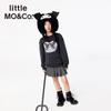 little MO&Co. Kuromi IP Girls' Printed Sweatshirt