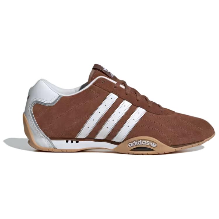 adidas Adi Racer Lo Подержанные Коричневые Белые Унисекс Кроссовки Облачно-Белый Основной Черный JP7010