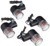 KITACO Round Mini Turn Signal Kit 100 Monkey/Gorilla/Ape 50/Ape Black/Clear 830-0302112