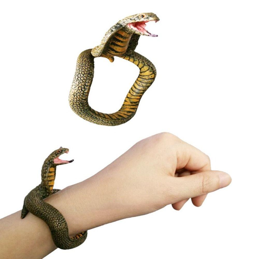 Boys Girls Funny Fun Prank Animal Model Python Snake Tricky Simulation Animal Model Simulation Snake Gift For Friends
