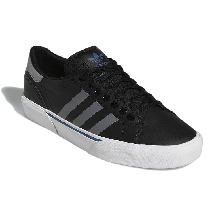 adidas Оригинальные повседневные слипоны из абаки, нескользящие, прочные, низкие кеды для скейтбординга, унисекс, кроссовки, черно-серые GY7136