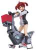Figma Vivid Red Operation Акане Ишики окрашенный подвижный (немасштабная фигурка из АБС и ПВХ)