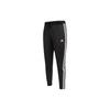 Adidas Side Stripe Logo Straight Leg Track Pants Women Bottoms Black GL4058