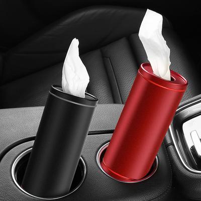 Креативная автомобильная коробка для салфеток, металлическая трубка для бумажных полотенец, держатель для бумажных салфеток, чехол для автомобиля, для девочек, салон автомобиля