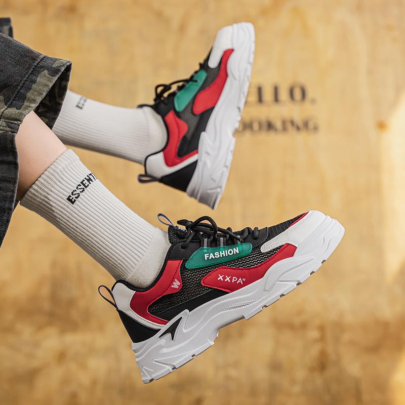 Новые модные мужские туфли Four Seasons Low Top, удобные дышащие повседневные кроссовки