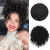 Synthetic Short Curly Drawstring Ponytail Extensions Clip In Hair Extensions Wig For Natural Looking Daily Use