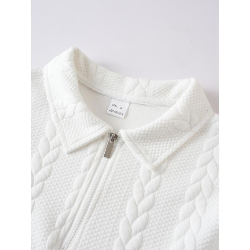 Весна и Осень Новый Стиль Полуоткрытая Молния Лацкан Пуловер Толстовка Повседневная Мужская Одежда