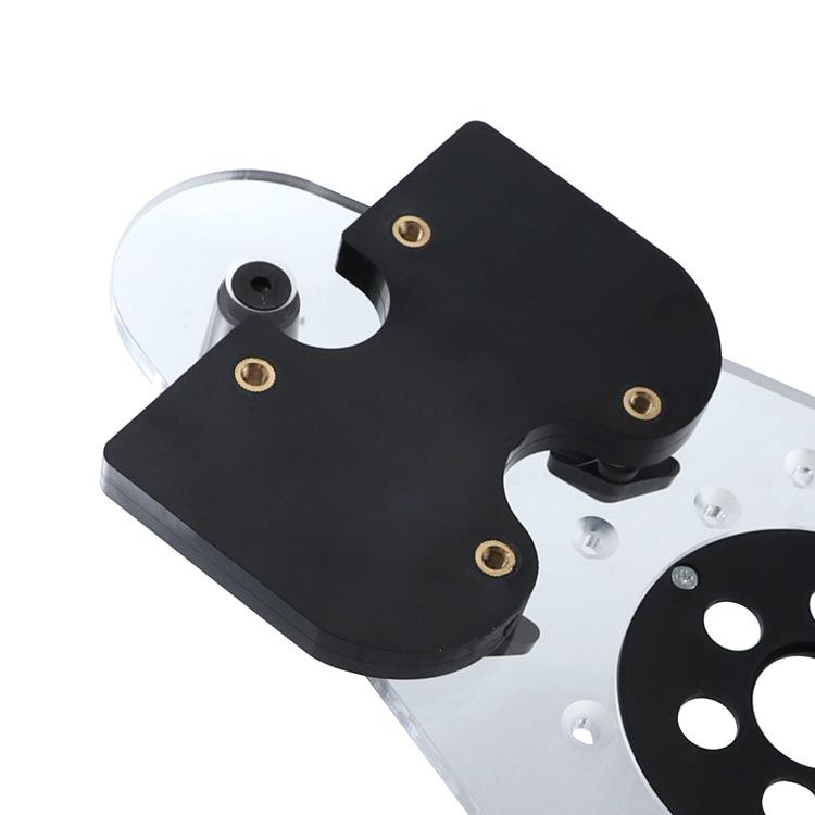 Carpenter Locator Universal Offset Router Base Plate for