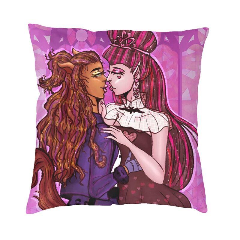Дракулаура девушка Monster High Роскошные пледы наволочки домашний декор мультфильм анимация ТВ автомобиль наволочка