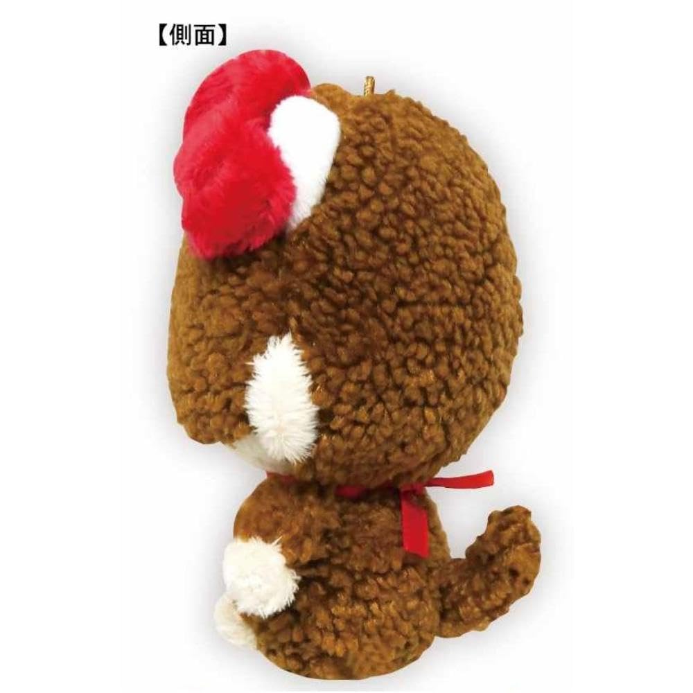 K Company Monchhichi x Hello Kitty Ball Chain Mascot x W9 x MKT-BM H12.8 D7.8cm