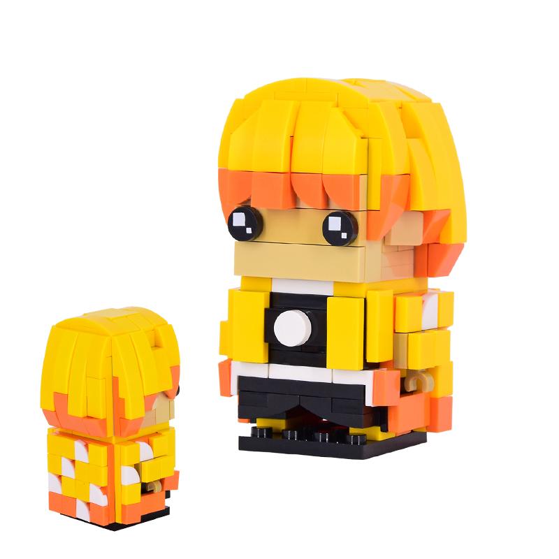 Набор MOC Кирпичи Мультфильм Фильм BrickHeadsed Модель DIY Фигурки Действия Сцена Строительные Блоки Игрушки Для Детей Подарок