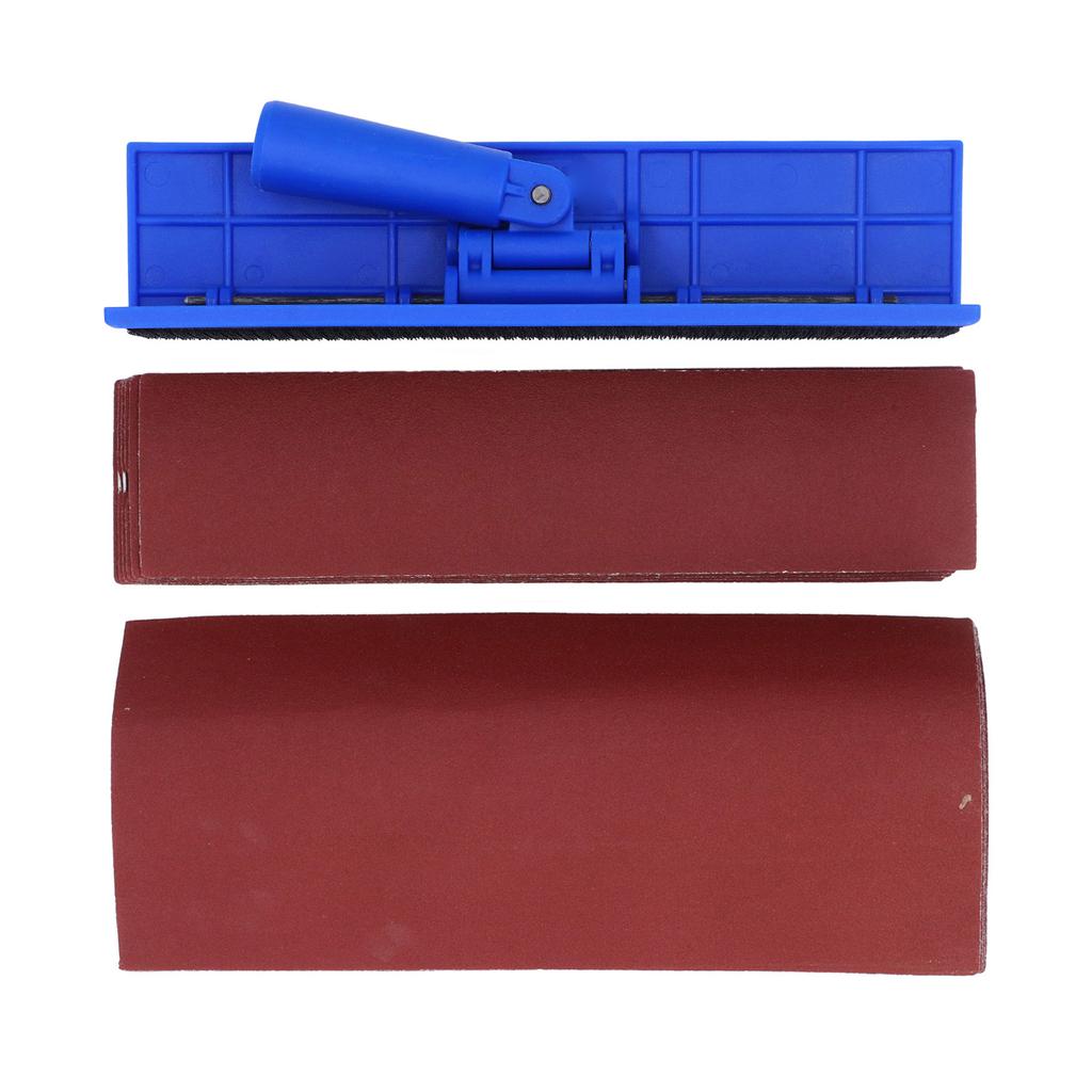 Набор держателей для наждачной бумаги для гипсокартона, самоклеящаяся шпатлевка, финишный инструмент для выравнивания стен и потолков