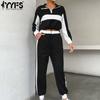 YYFS Женские модные повседневные брюки с длинными рукавами, брючные костюмы