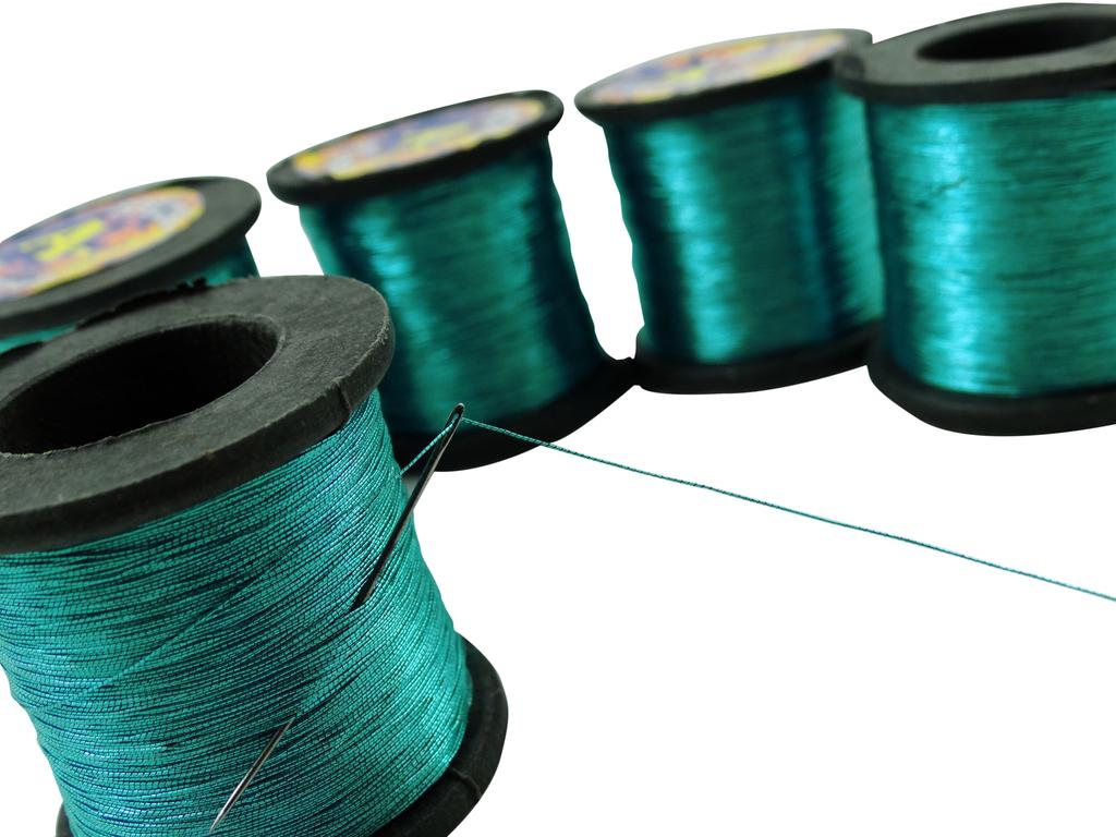 Лот из 10 штук полиамидной медной нити ручной машинной вышивки оптом