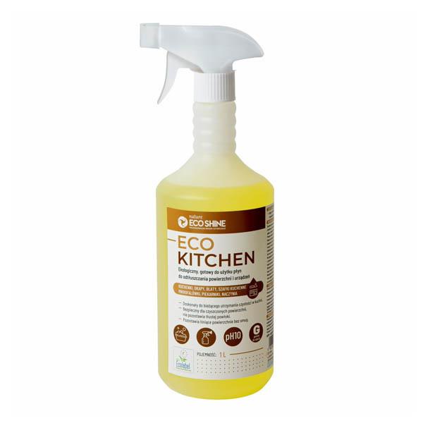 Płyn Do Odtłuszczania Powierzchni Kuchennych Eco Shine 1L, 1 Szt.