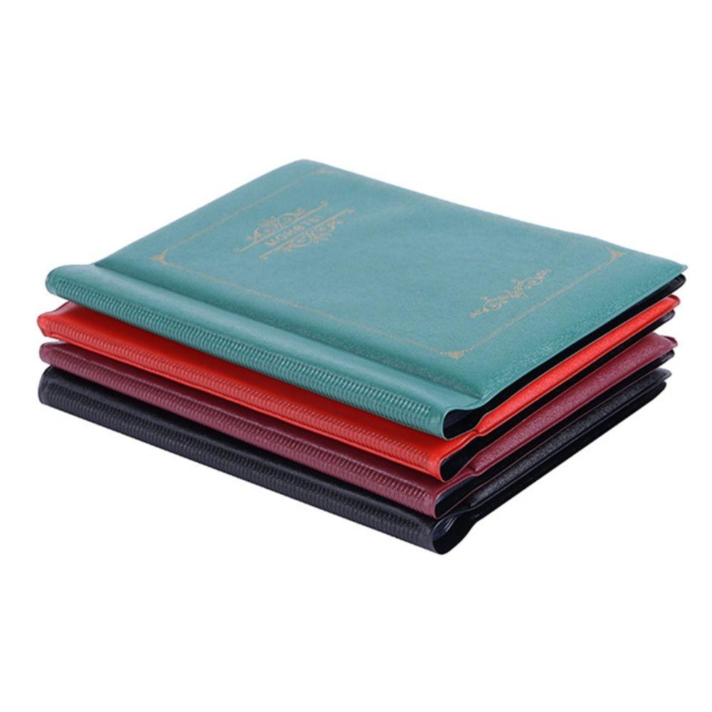 120 Pockets Money Book Coins Storage Album Coin Storage Commemorative Holders Coin Collection Book