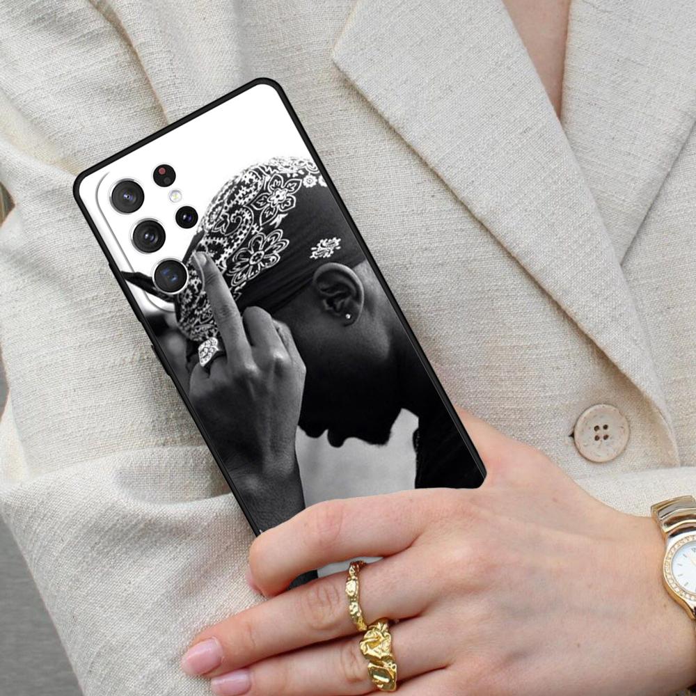 Мягкий чехол для телефона Tupac 2pac Shakur для Samsung Galaxy S26 Ultra S25 S24 S23 S22 S21 S20 Note10