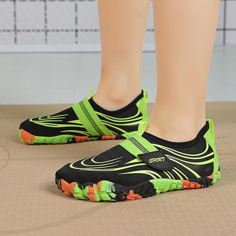 Children Water Shoes Kids Aqua Shoes Drainage Beach Sports Sandals Quick Dry Swim Barefoot Wading Boating Diving Surfing Sneakers