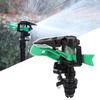 5 Pcs 1/2" Rocker Sprinkler 360 Degree Adjustable Rotary Impact Spray Nozzle Garden Lawn Flowerbed Greenhouse Watering Irrigation Tool