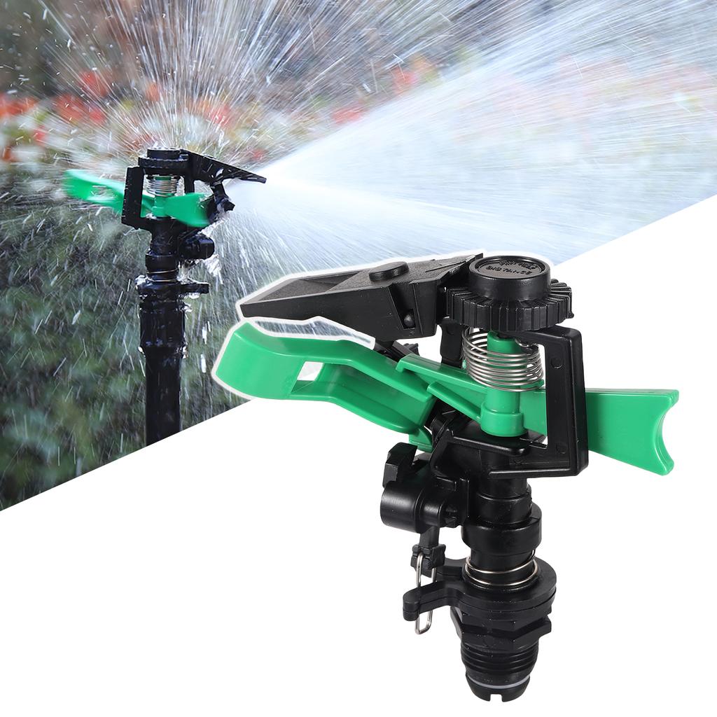 5 шт. 1/2 "рокерный разбрызгиватель, регулируемый на 360 градусов, вращающийся ударный распылитель, садовый газон, клумба, инструмент для полива и орошения теплицы