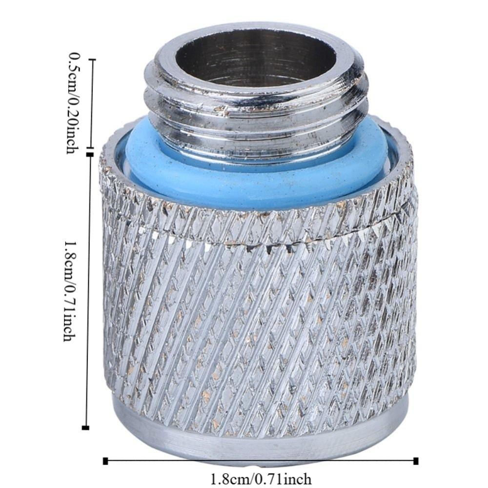 2PCS G1/4 Thread 2 Points Compression Fitting Watercooling  PC Water Cooling System