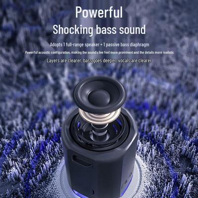 СМОТРИТЕ МЕНЯ ЗДЕСЬ E5 Мини Портативная Bluetooth-колонка CN-вилка (адаптер в комплекте)