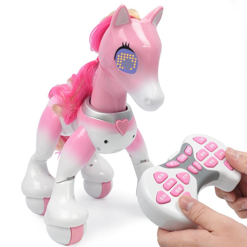 Electric Smart Horse Remote Control Unicorn Children's New Robot Touch Induction Electronic Pet