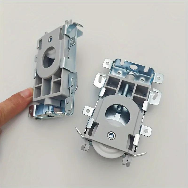 1pc Sliding Door Bottom Roller Wheel Under Mount Cabinet Wardrobe Push Pull Door Hardware Accessory