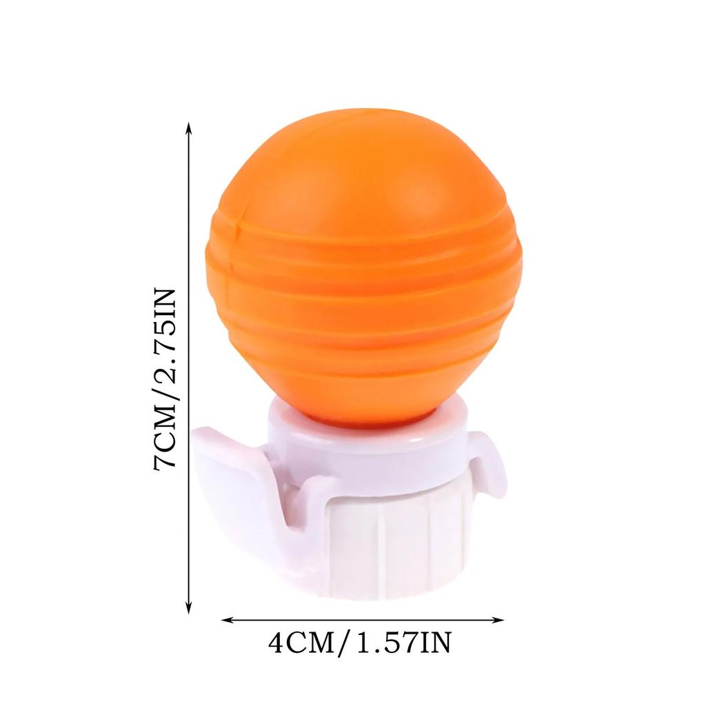 Vacuum Drink Cap Soft Sealer Cola Soda Pump Inflatable Squeeze Balls Carbonation Keeper Reusable Leak-Proof Bottle Stopper