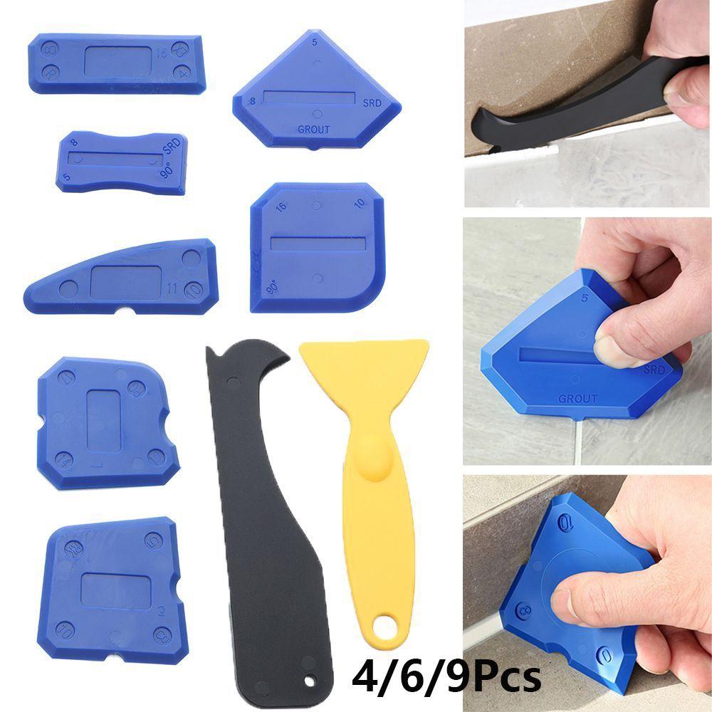 Wear-resisting Silicone Caulk Removal Tool Cement Scraper Sealant Spreader Grout Applicator