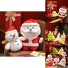 Christmas Santa Plush Toy Decorative Cushion For Kid And Holiday Gift