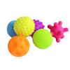 Yousheng Touch Multiple Textured Baby 6Pcs Sensory Balls with BB Sound Bath Education Toy
