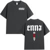 Rapper PLK Enna Boost Graphic T Shirt Men's Women Clothing Fashion Hip Hop Oversized T-shirt Casual Cotton Short Sleeve T-shirts
