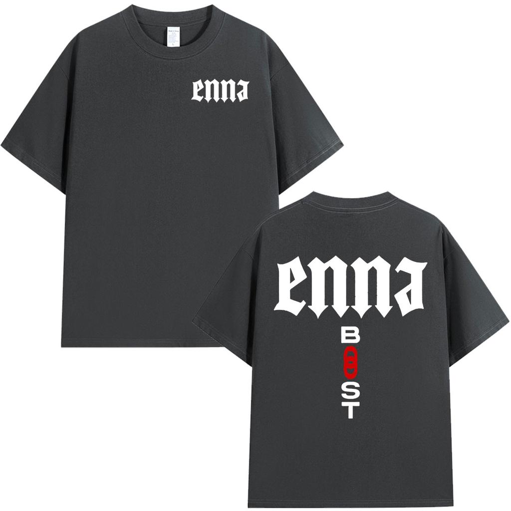 Rapper PLK Enna Boost Graphic T Shirt Men's Women Clothing Fashion Hip Hop Oversized T-shirt Casual Cotton Short Sleeve T-shirts