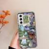 Прозрачные чехлы для телефона с рисунками Клода Моне для Samsung S26 Ultra Galaxy S25 Edge S24 S23 FE S21 Plus S20 S22 S10 Чехол с узором Compati