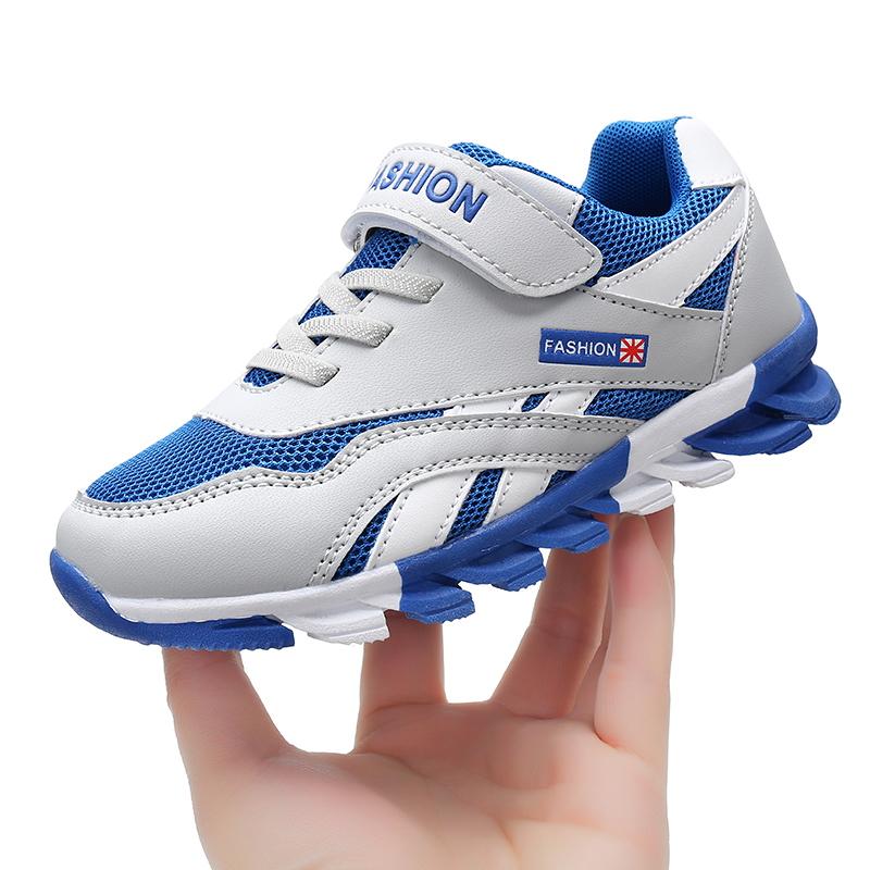 Children Sport Shoes For Boys Breathable Sneaker Lightweight Soft Soled Running Shoes Comfort Students Walking Casual Shoes