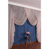 Кружевной вязаный круизный занавес пудрового цвета, 250x260см, 1/4, Elision7084