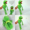 Delightful 60cm Big Kermit The Frog Plush Hand Puppet Perfect For Kids Playtime
