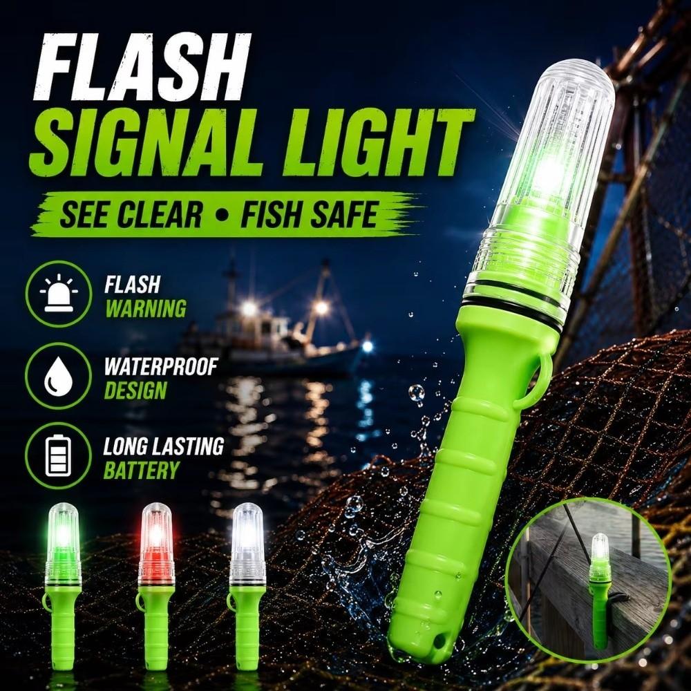 Long Lasting Battery Fishing Signal Light Floating Net Marker Light Position Marking