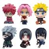 Naruto Anime Figure Naruto Kakashi Action Figure Q Version Kawaii Sasuke Itachi Figurine Car Decoration Collection Model Toy