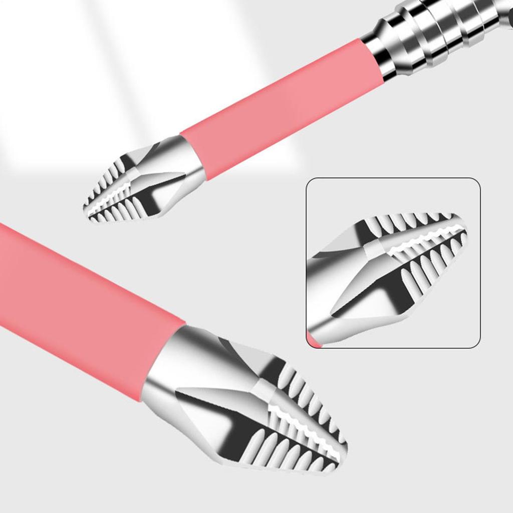 6Pcs Hexagonal Screwdriver Drill Bit Set Strong Magnetic Cross Screwdriver Bits High Hardness Impact Driver Bit Sets