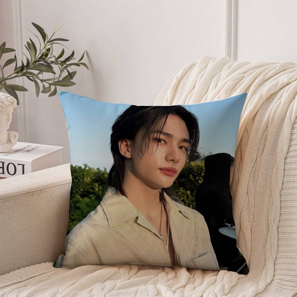 H-Горячий KPOP Идол H-Хёнджин Наволочка Домашний Декор Плед для Дивана Кровати Автомобиля Декор Комнаты Идея Подарка